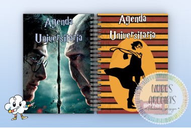 Agenda Universitaria Modelo Harry Potter