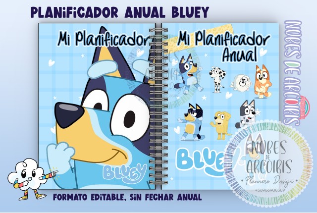 Planificador Anual BLUEY