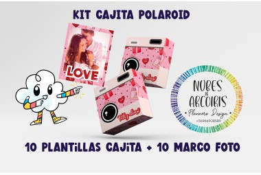 Kit Polaroid San Valentín