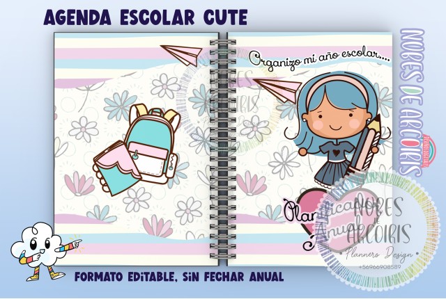 Agenda Escolar Cute