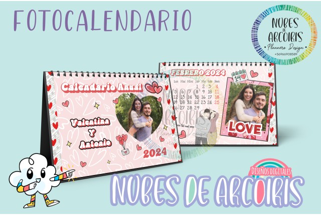 Fotocalendario 14F LOVE