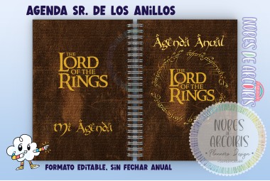 Planificador Anual Señor de Los Anillos (LOTR)