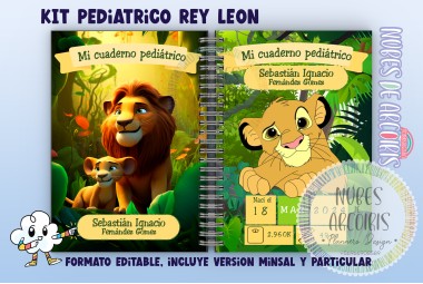 Kit Pediátrico Rey León.