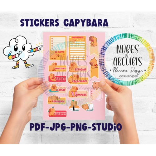 Stickers CAPYBARA