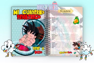 Kit pediátrico Goku Chiquito - Dragon Ball