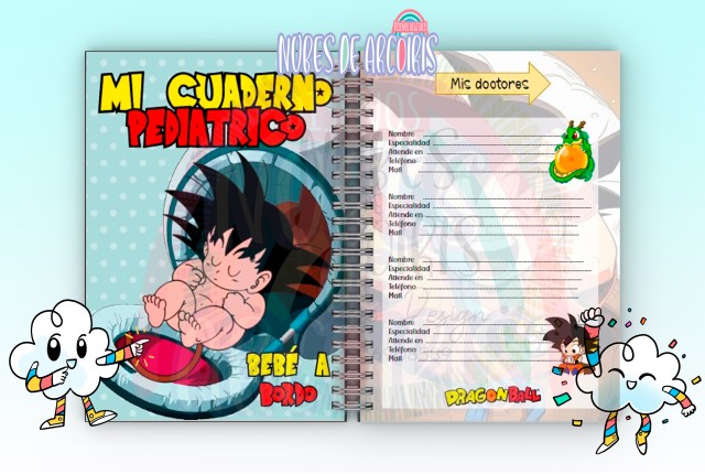 Kit pediátrico Goku Chiquito - Dragon Ball