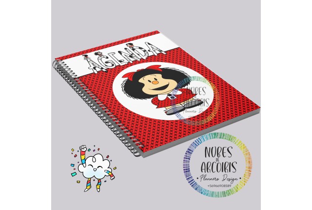 Agenda Mafalda Sin fechar