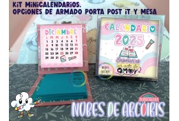 Mini calendarios y Porta Post it