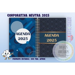 Agenda Corporativa Neutra 2025
