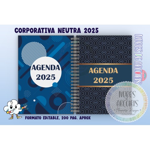 Agenda Corporativa Neutra 2025