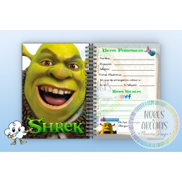 Planificador Anual Shrek