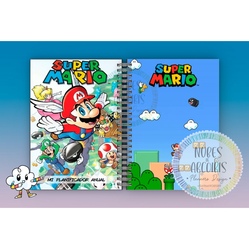 Agenda Escolar Mario Bros
